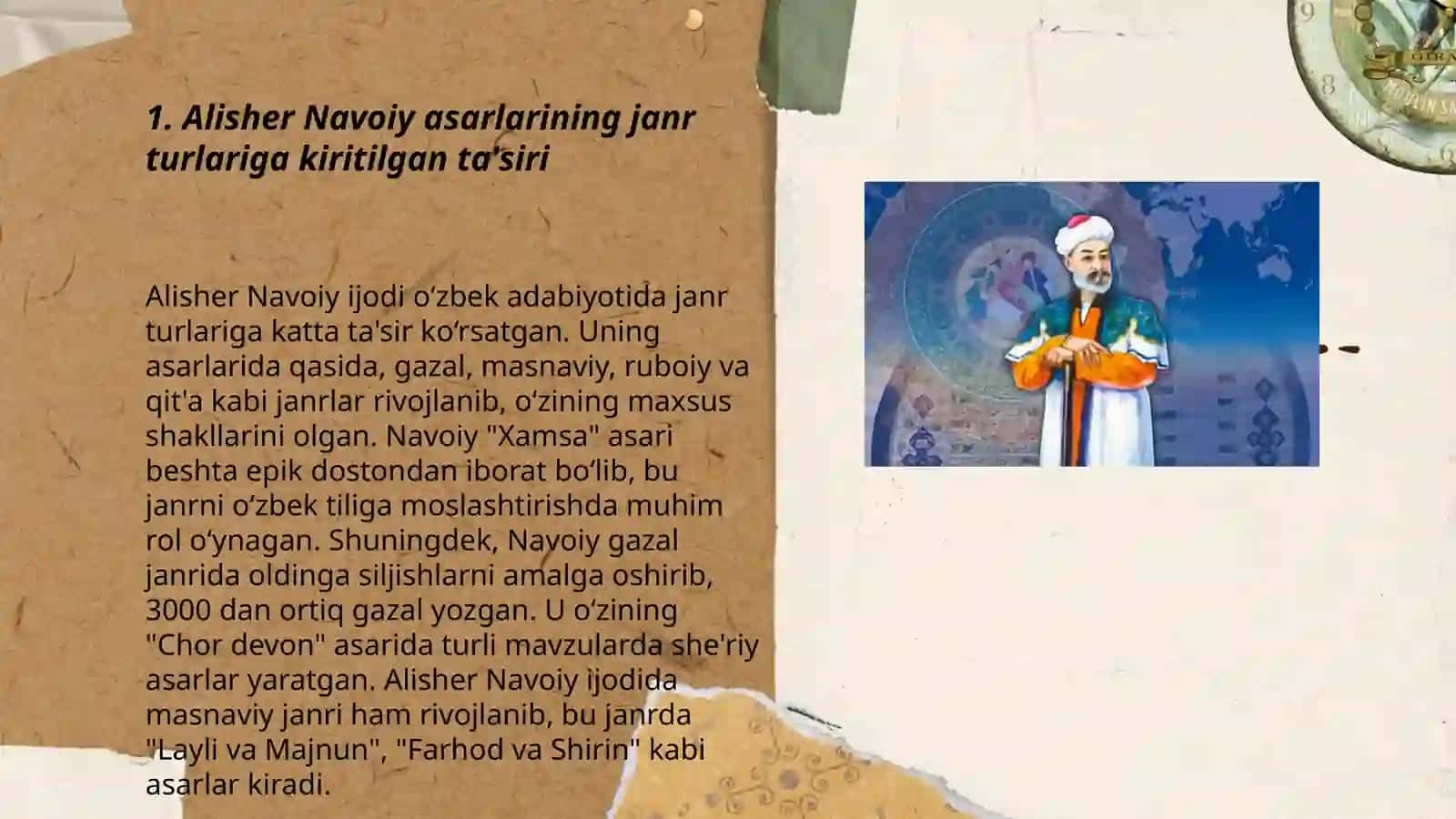 Alisher Navoiyning janrlar haqidagi qarashlari 3