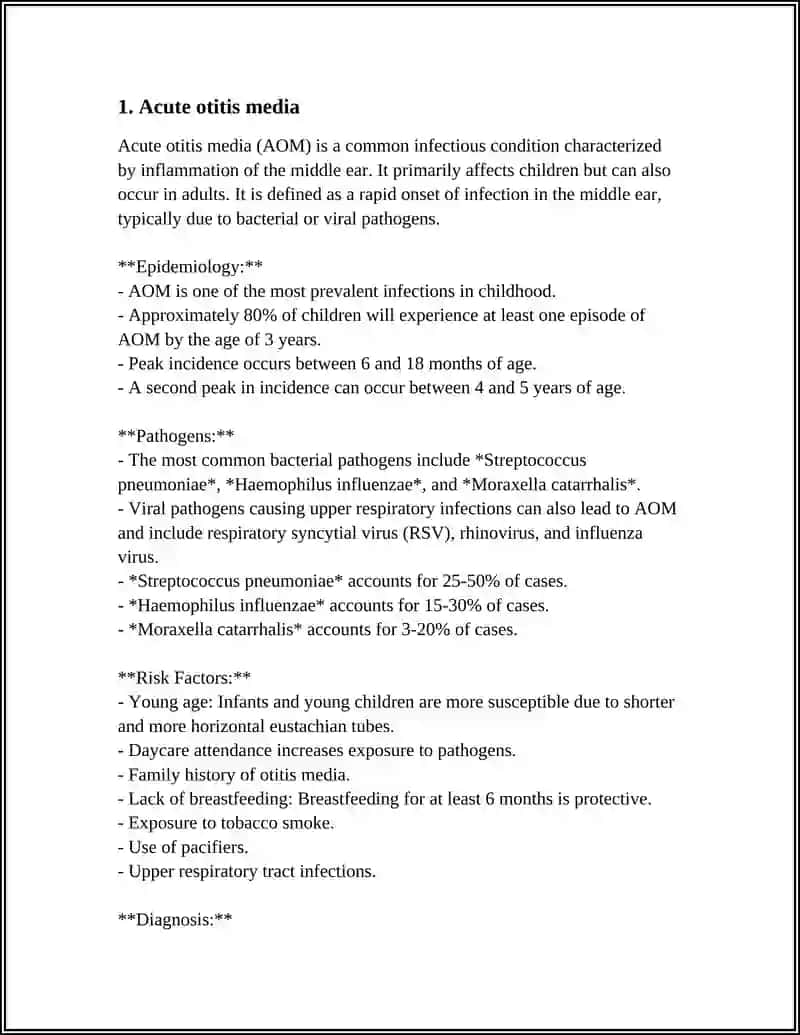 COMMON PEDIATRIC DISEASES AND THEIR MEDICAL TERMINOLOGY 3