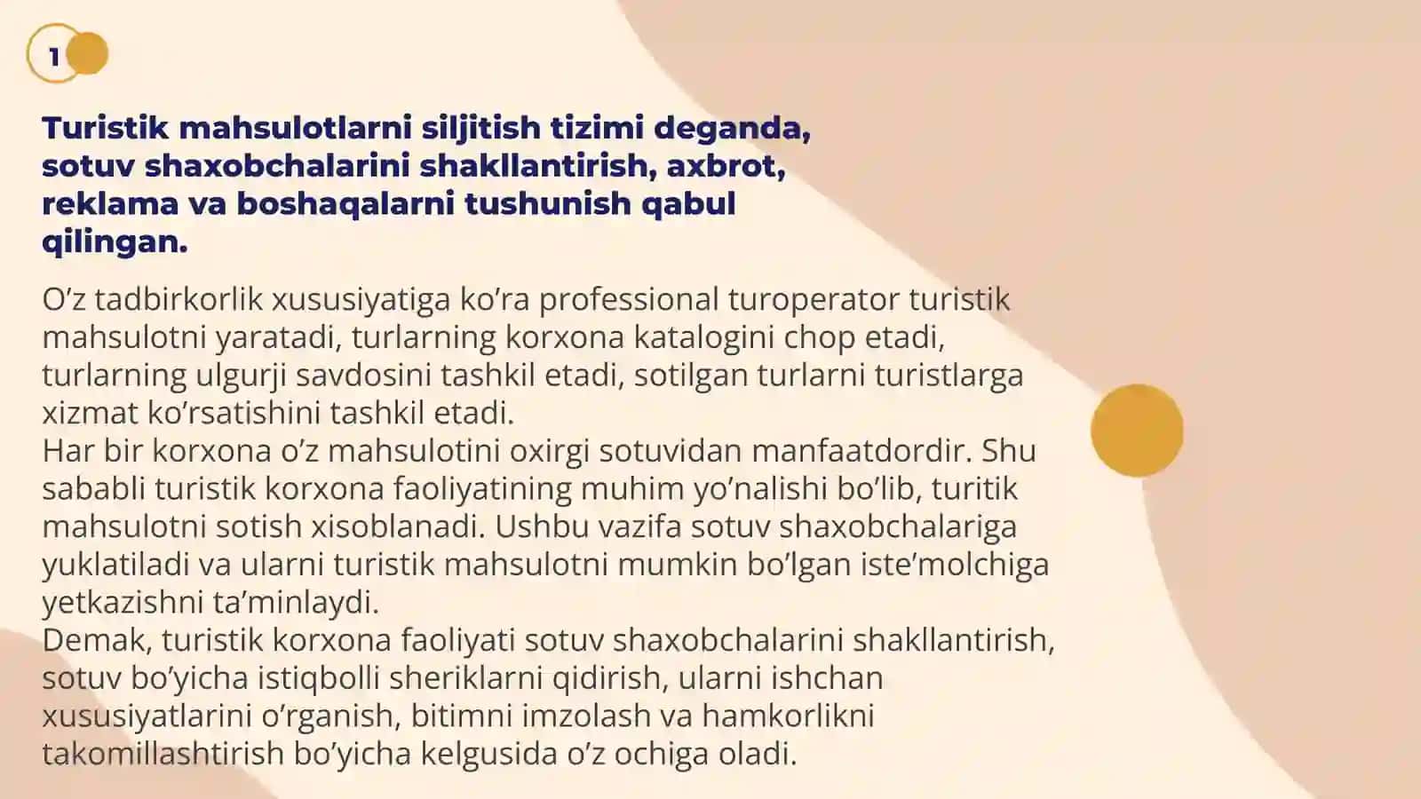 Turistik mahsulotlarni siljitish 3