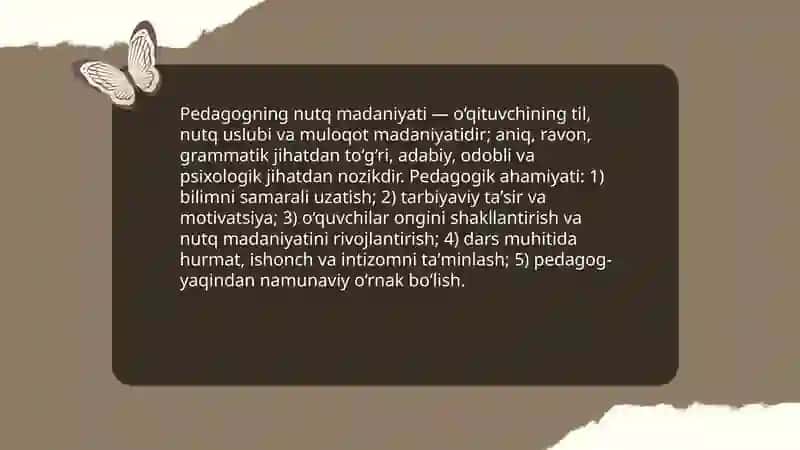 Pedagogning Nutq Madaniyati 3