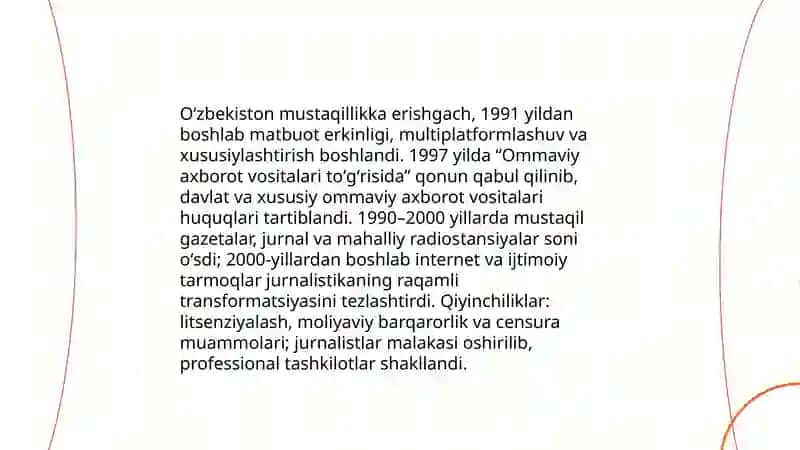 Ommaviy axborot vositalari 3