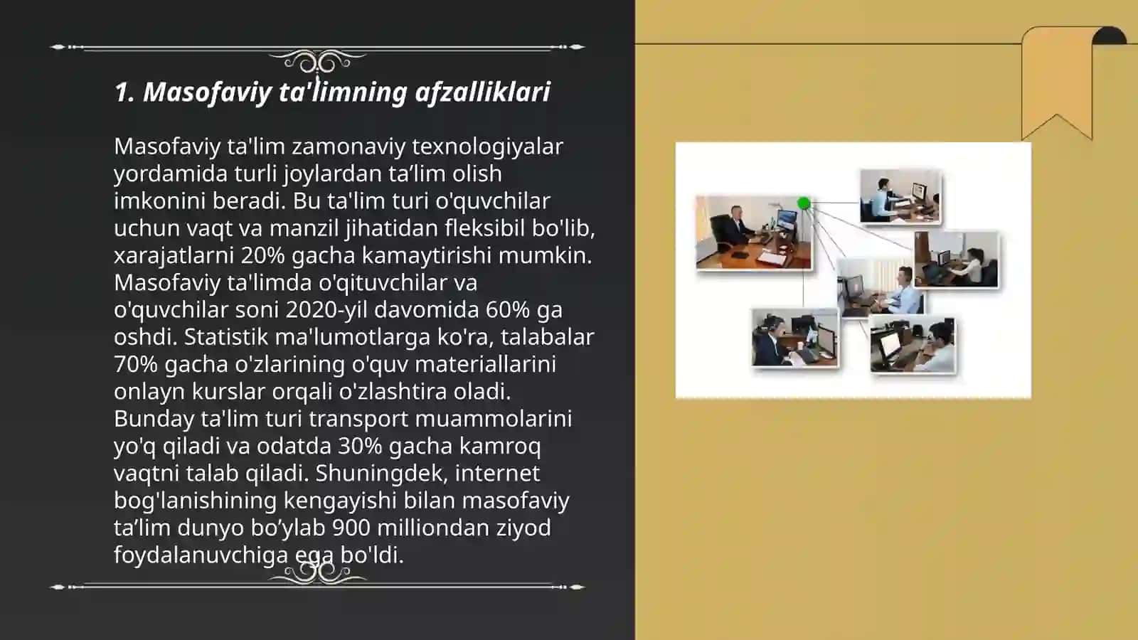 Masofaviy ta'lim tizimi 3