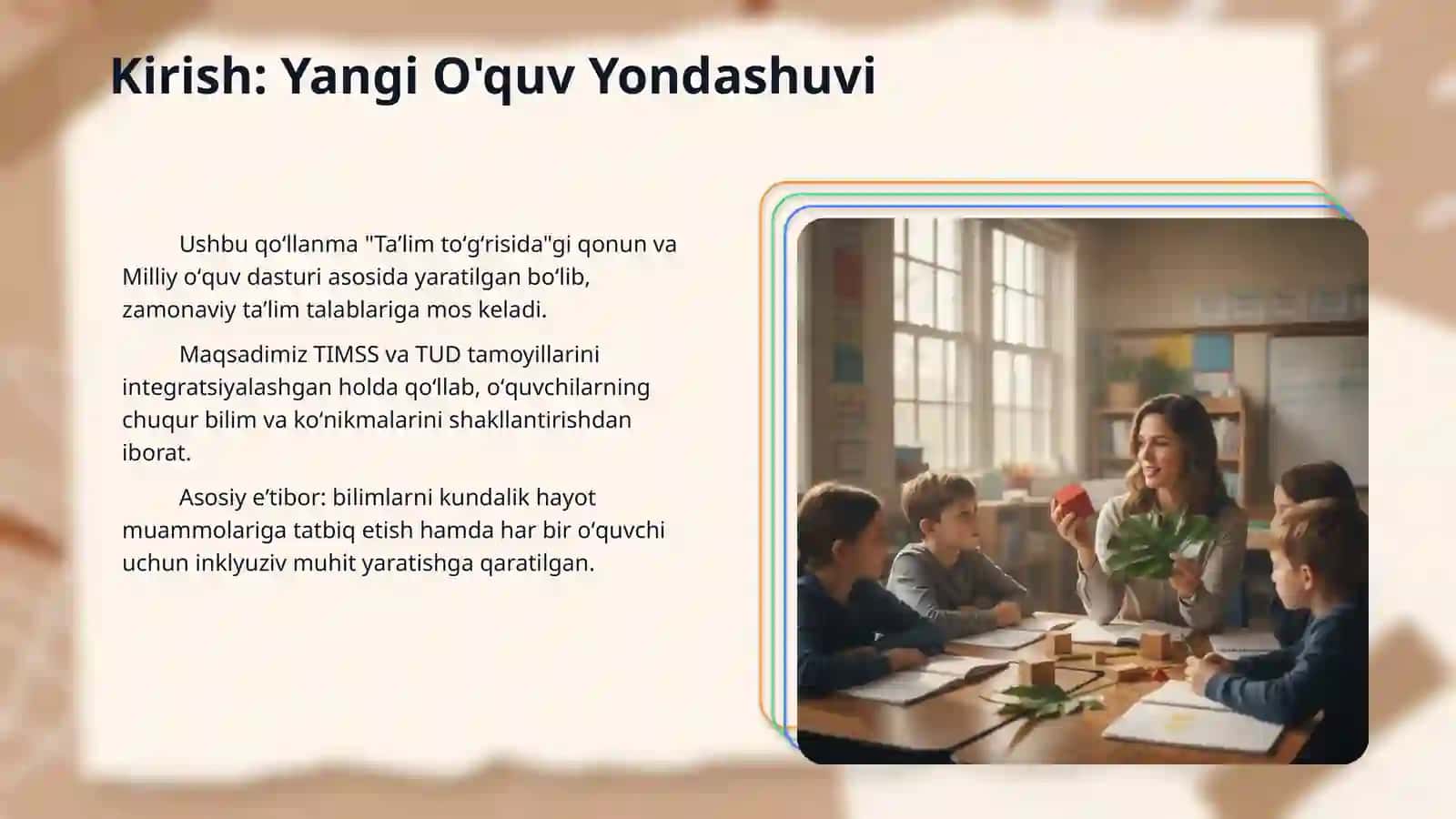 Matematika va tabiiy fandan ( 4-sinf) Integratsialashgan dars 3