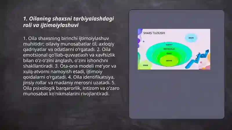 Shaxsning rivojlanishi tarbiyasi va ijtimoiylashuvi 3