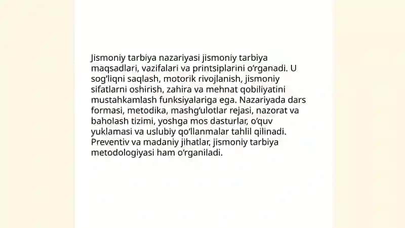 Jismoniy tarbiya va estetik tarbiya 3