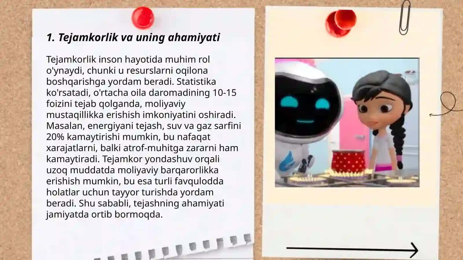 Kichik maktab yoshidagi o‘quvchilarini tejamkorlikka o‘rgatish 3