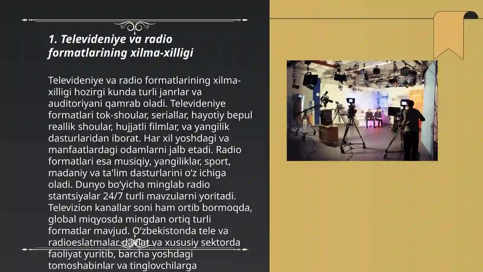 Televideniye va radio sharhlarining qiyosiy tahlili 3