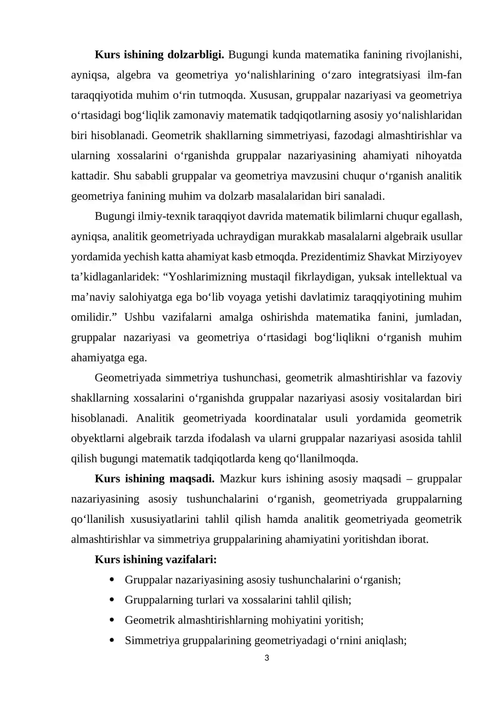 Gruppalar va geometriya 3