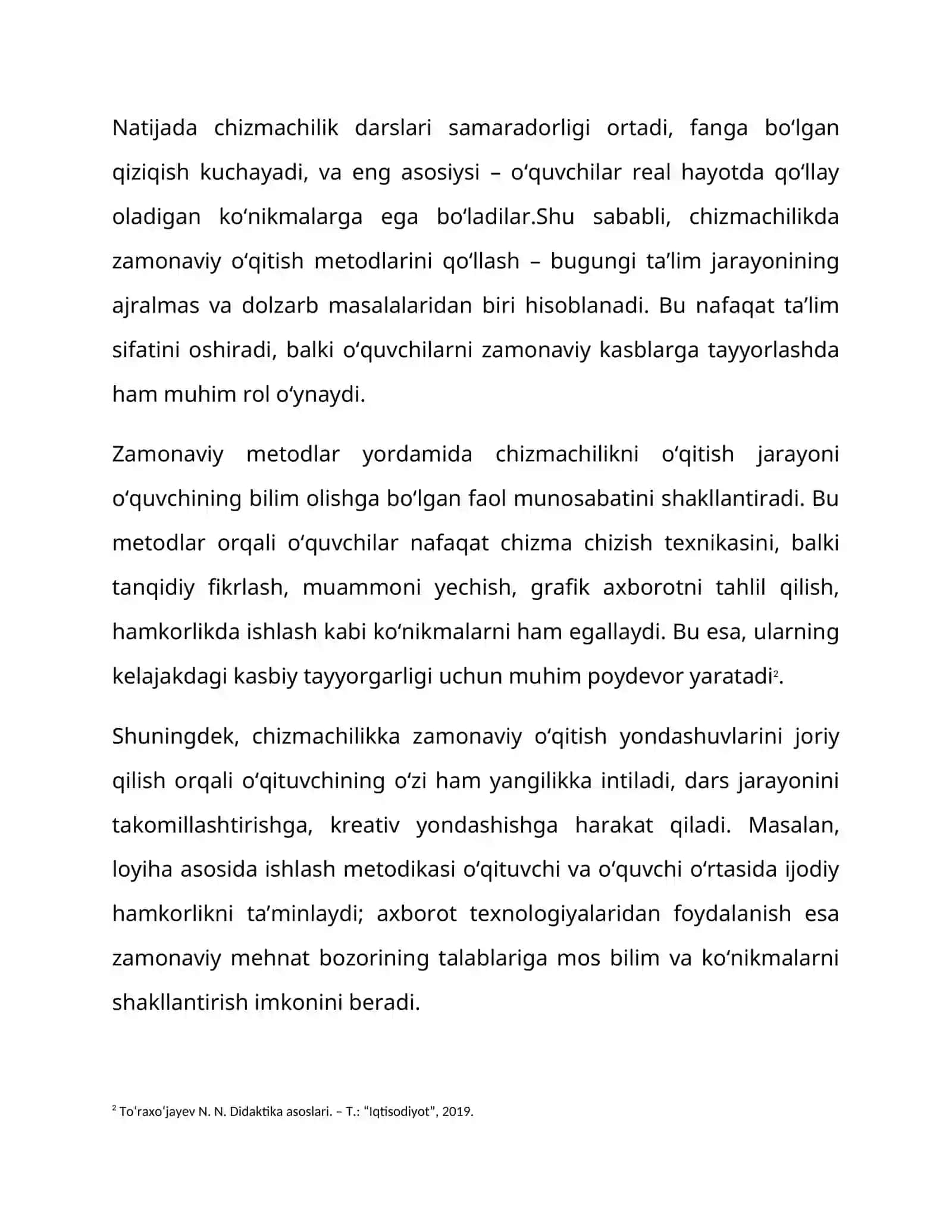 Chizmachilik fani va uning ta'limdagi o‘rni 3
