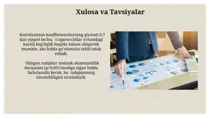 Pirson va Rokiskiy metodlari. Grafik usulda tahlil 3