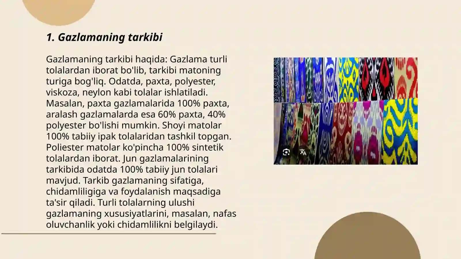 Gazlama ĝijimlanuvchanligi va zichligi 3