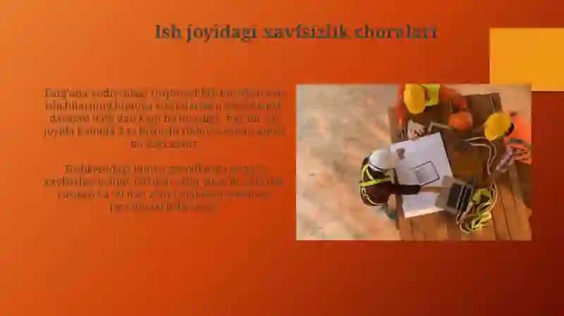 Kasbiy Xavfsizlik va Sanoat Xavfsizligi Boshqaruvi Tizimlari 3
