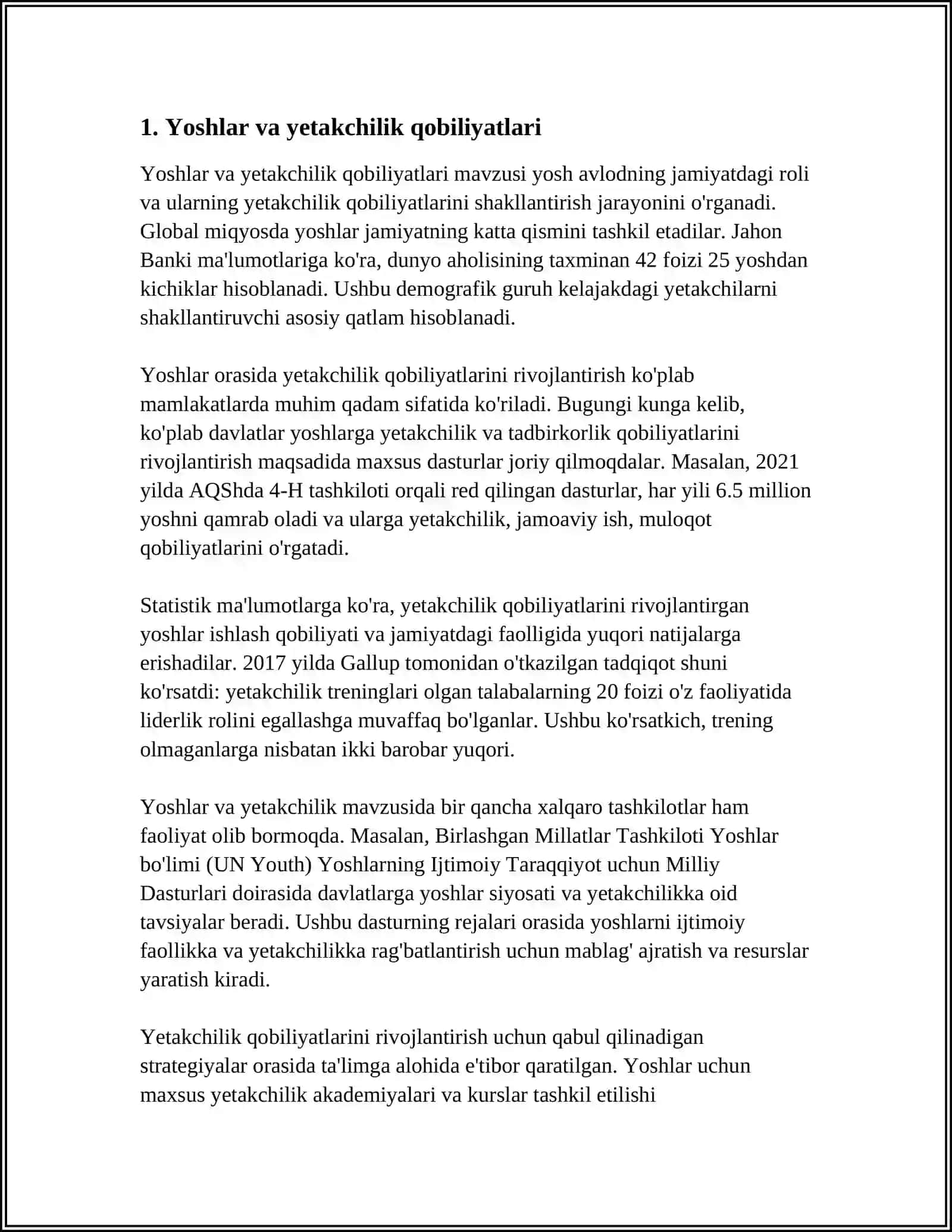 BEXBUDIYNING "YOSHLARGA MUROJAT VA MUXTARAM YOSHLARGA MUROJAAT" MAQOLALARINI TAXLIL ETISH 3