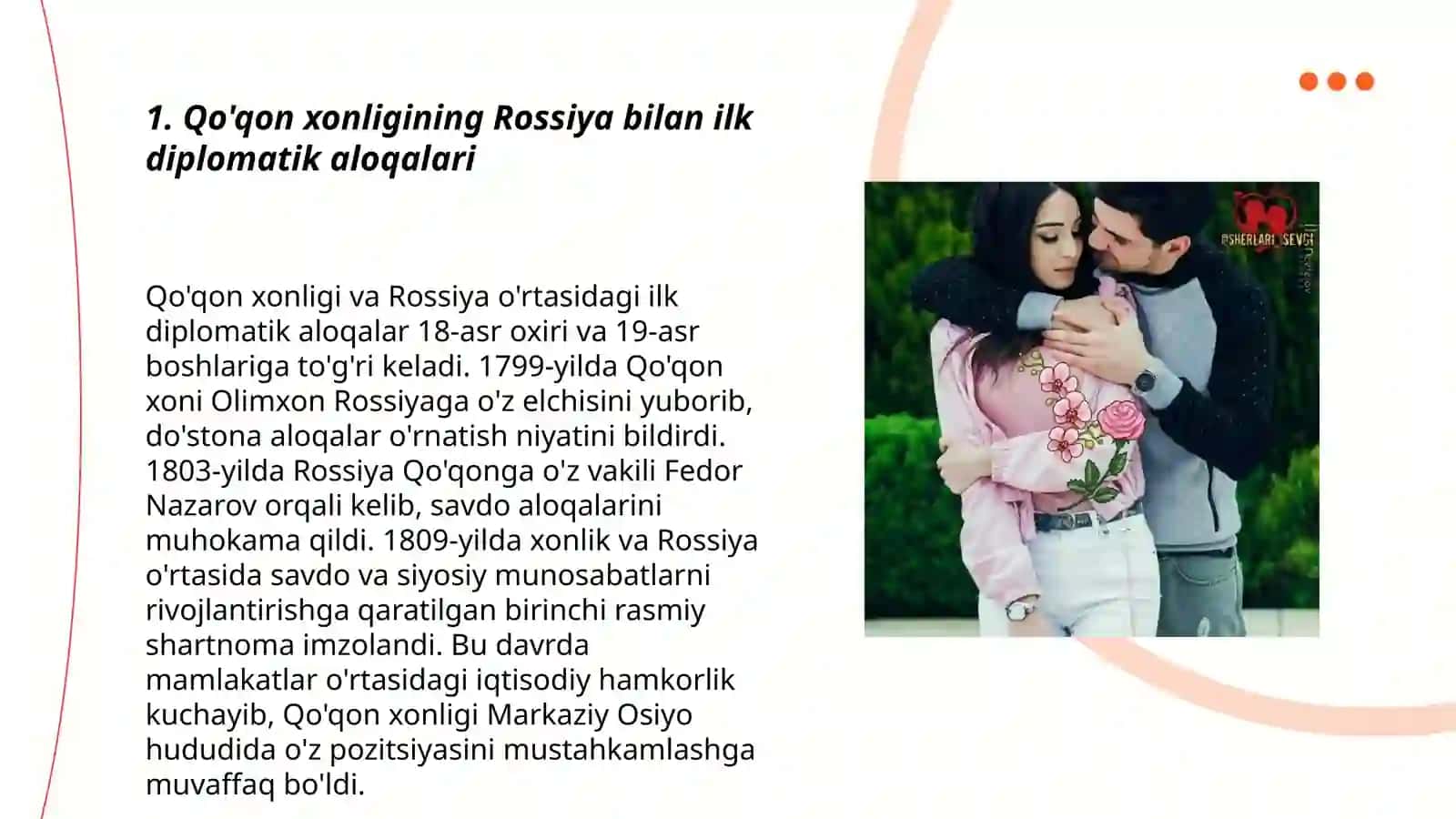 Qo'qon xonligining Rossiya va boshqa qo'shni davlatlar bilan munosabatlari 3