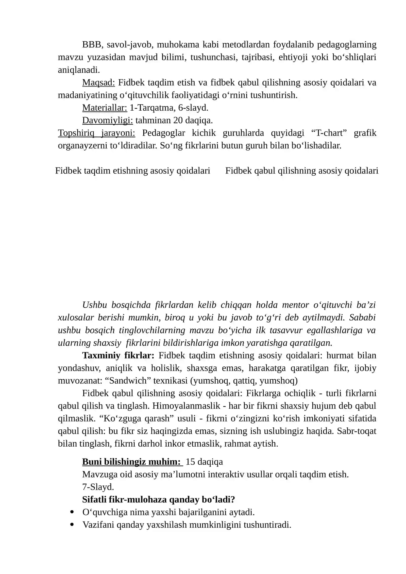 Kun mavzusi: Kasbiy muloqotda fikr almashish madaniyati 3