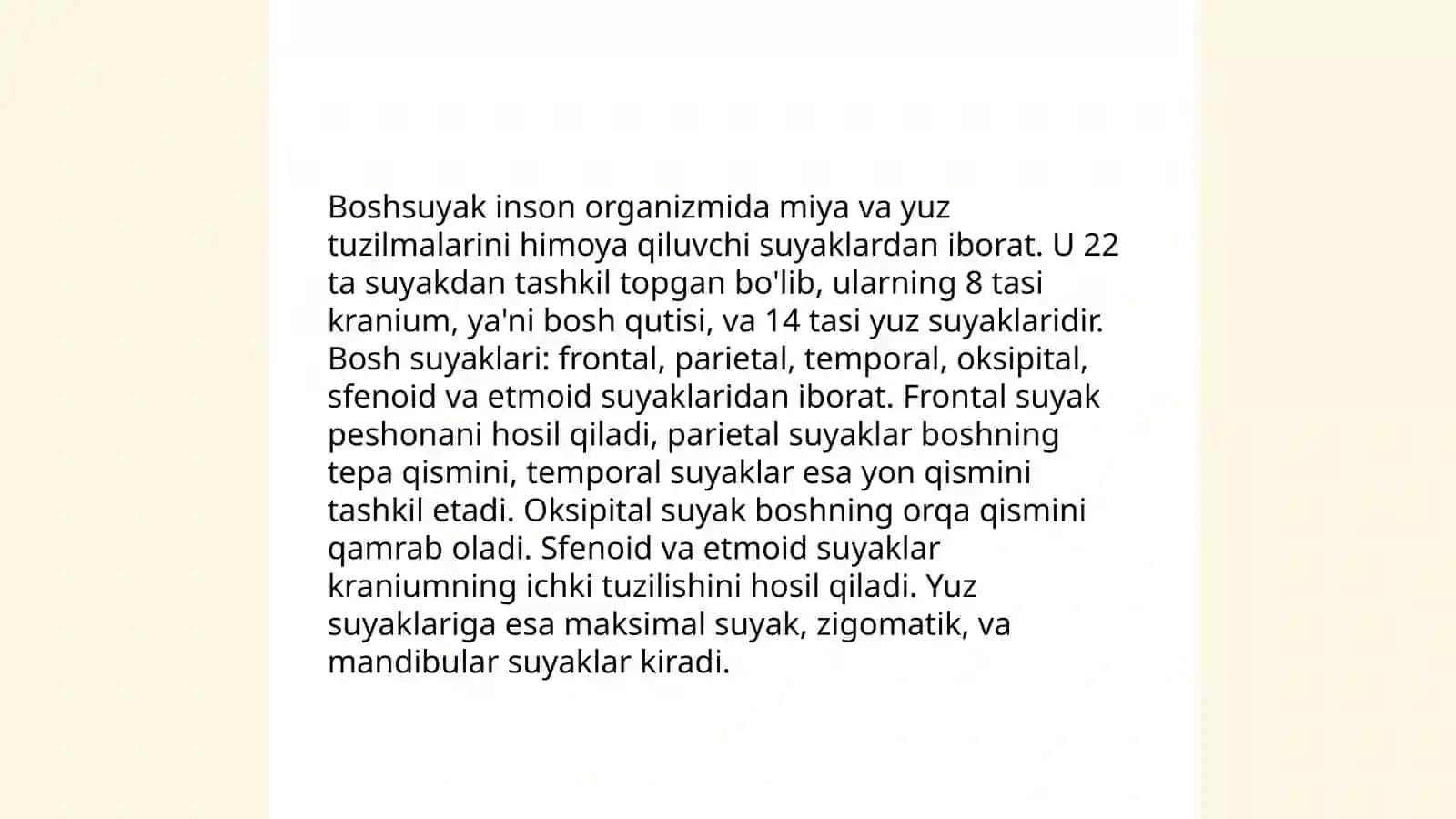 Bosh suyaklari ponasimon va chakka suyaklari 3
