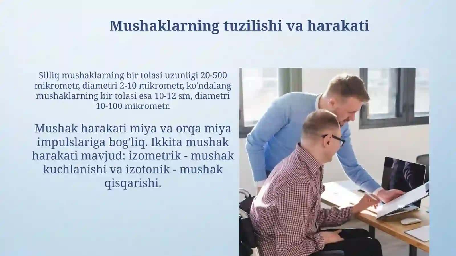 Tayanch harakatlanish sistemasi mavzusini oʻrganish metodikasi 3