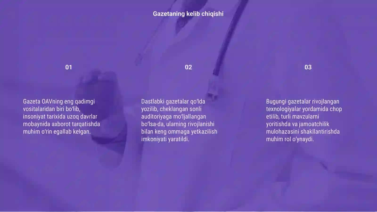 Gazeta va uning OAVdagi oʻrni 3