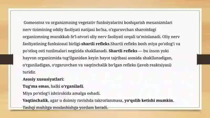 Oliy nerv faoliyati 3