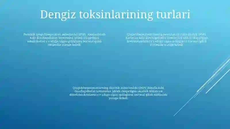 Dengiz Toksinlari 3