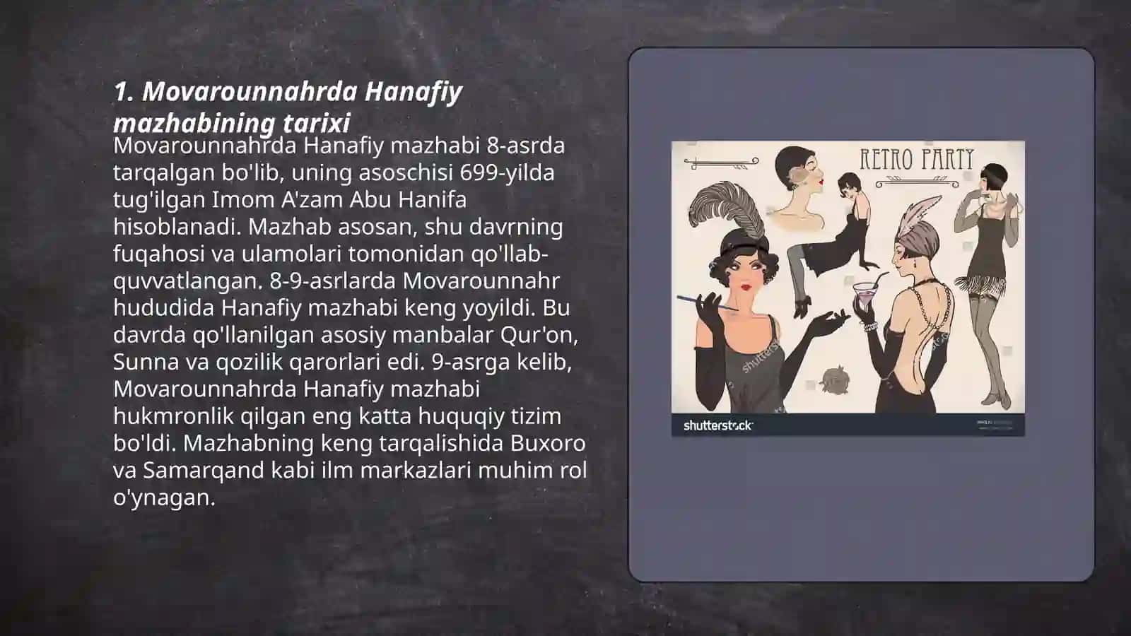 Movarounnahrda hanafiy mazhabi va Markaziy Osiyo faqihlari 3