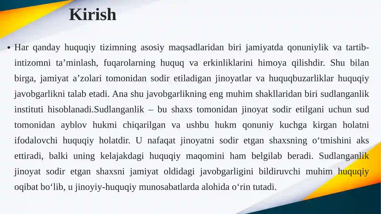 Sudlanganlik tushunchasi va jinoyiy-huquqiy ahamiyati 3