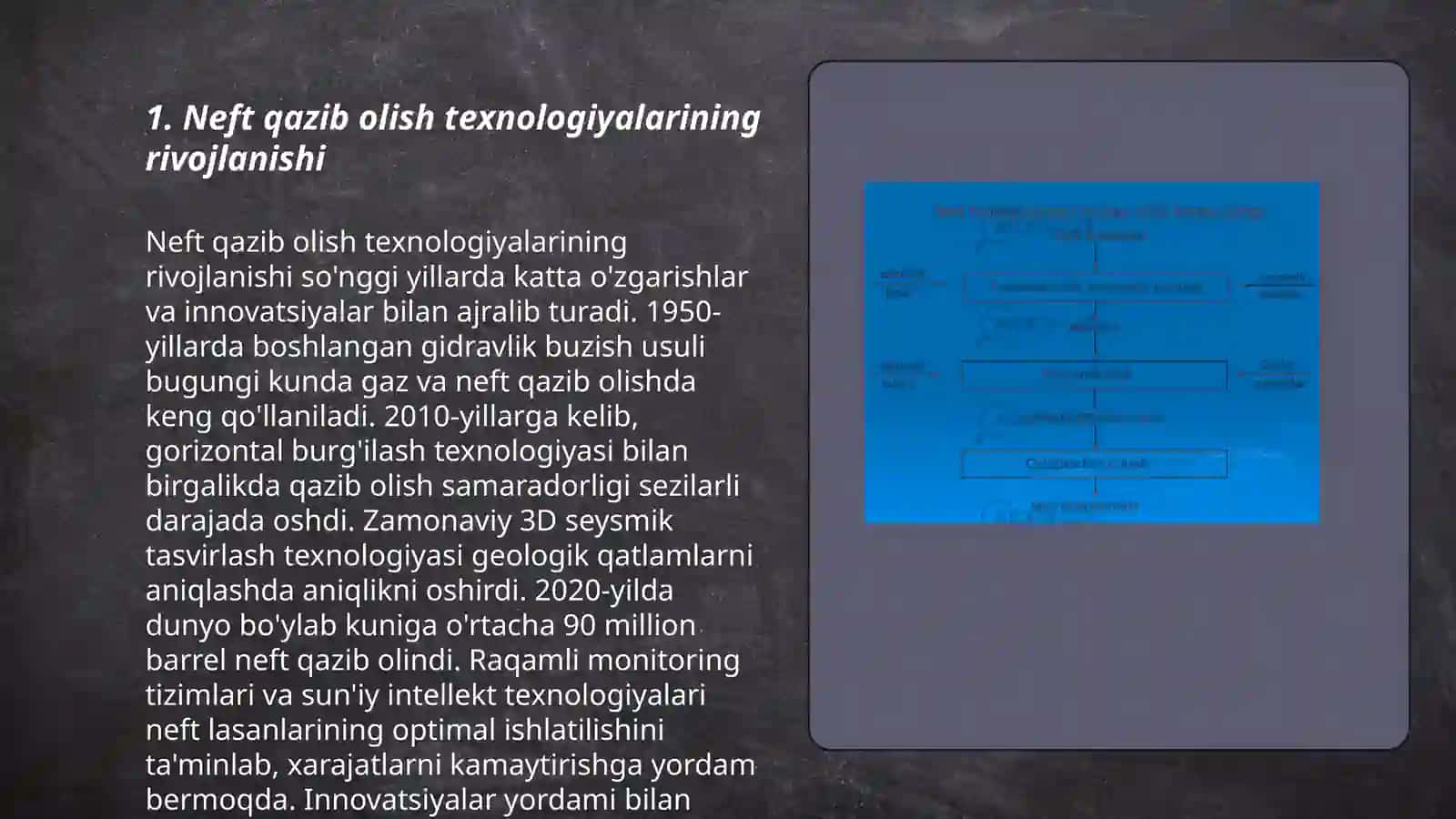 Neft qazib olish texnologiyalarining rivojlanishi 3