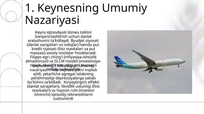 Jon Meynard Keyns ta'limoti va neokeynschilik 3