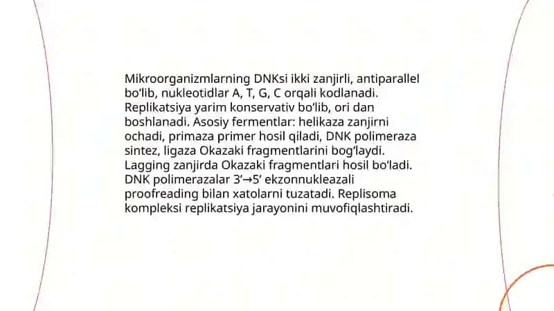 Mikroorganizmlar genetikasi 3