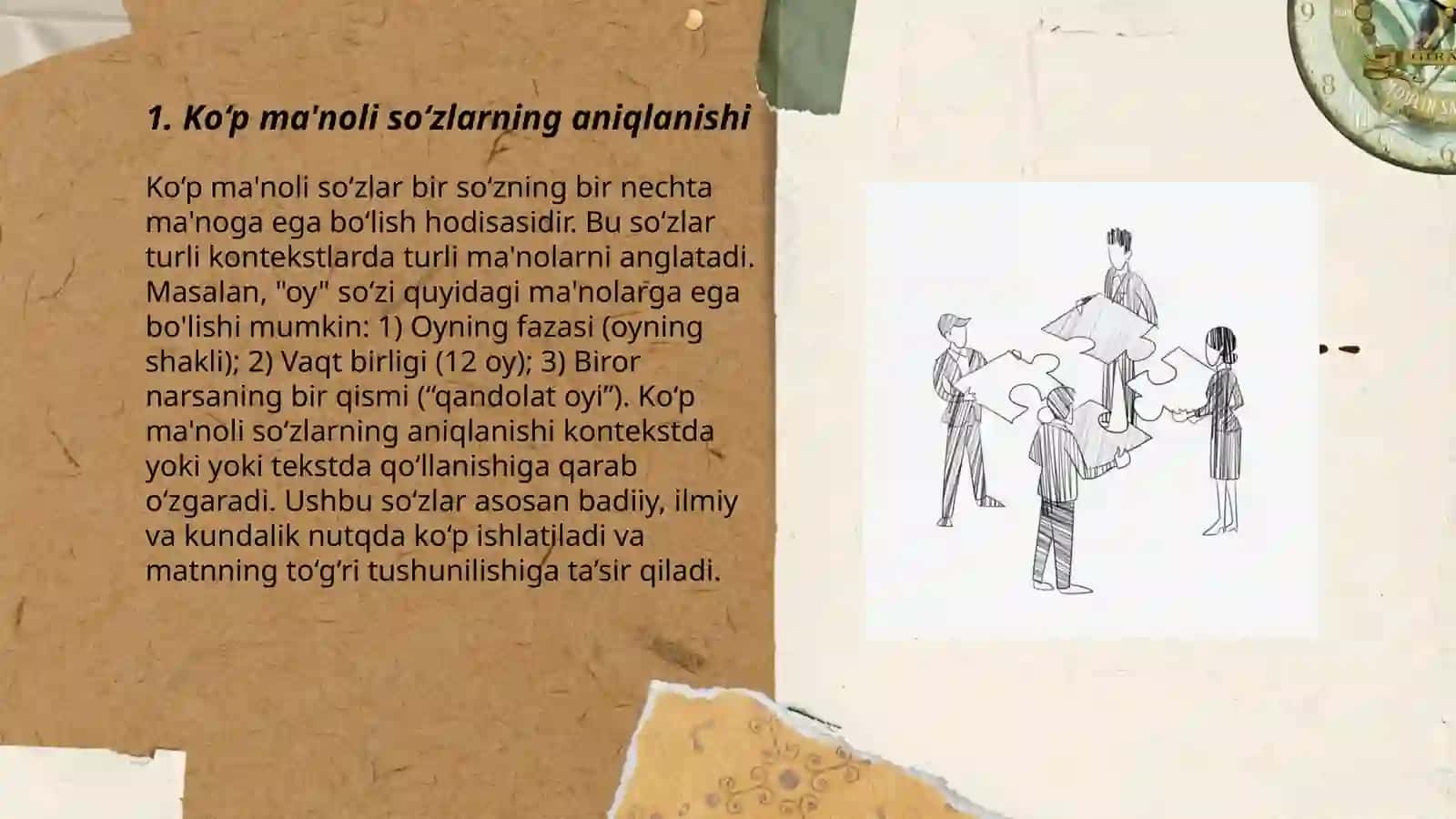 O‘zga tilli guruhlarda ko‘p ma'noli va shakldosh so‘zlar 3