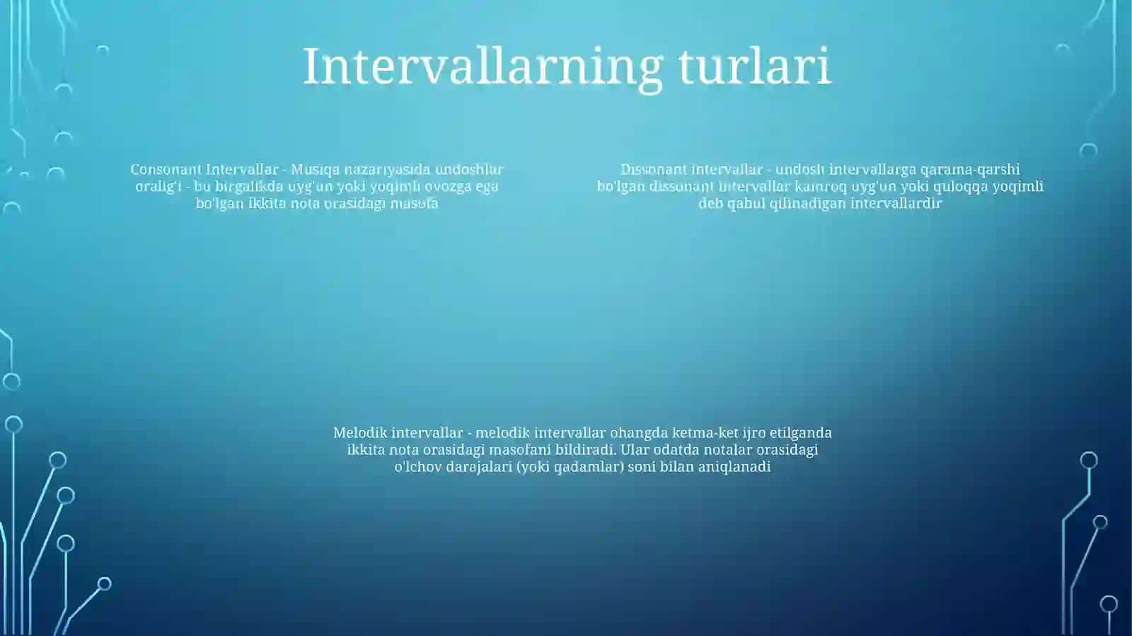 Intervallar 3