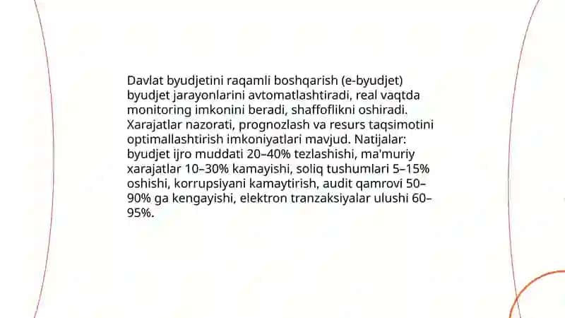 Davlat moliyasini raqamlashtirish va zamonaviy texnologiyalar 3