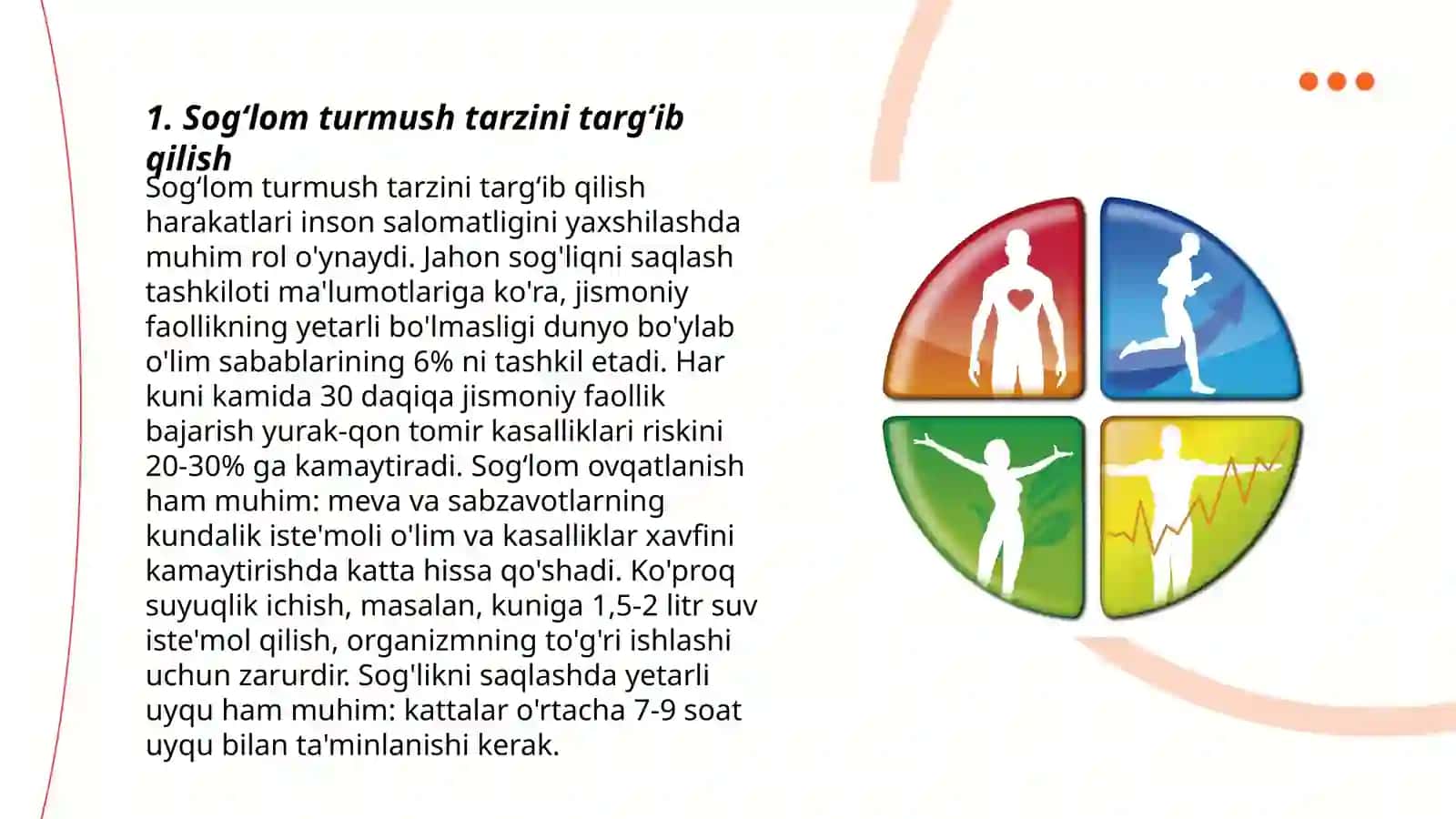 Sogʻlom turmush tarzi va kasalliklarning oldini olish boʻyicha davlat siyosati 3