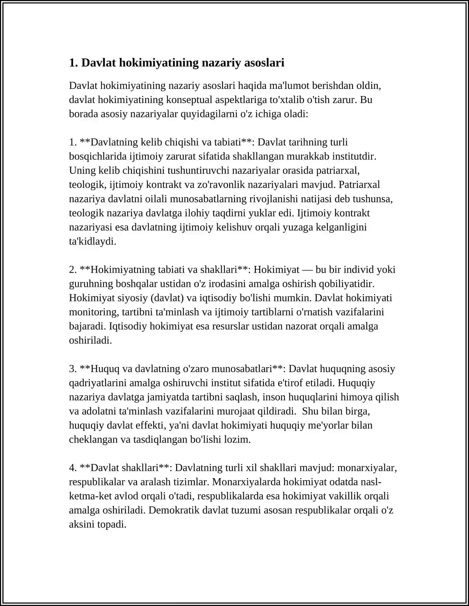DAVLAT HOKIMIYATI IJTIMOIY HOKIMIYATNING MUHIM SHAKLI SIFATIDA 3