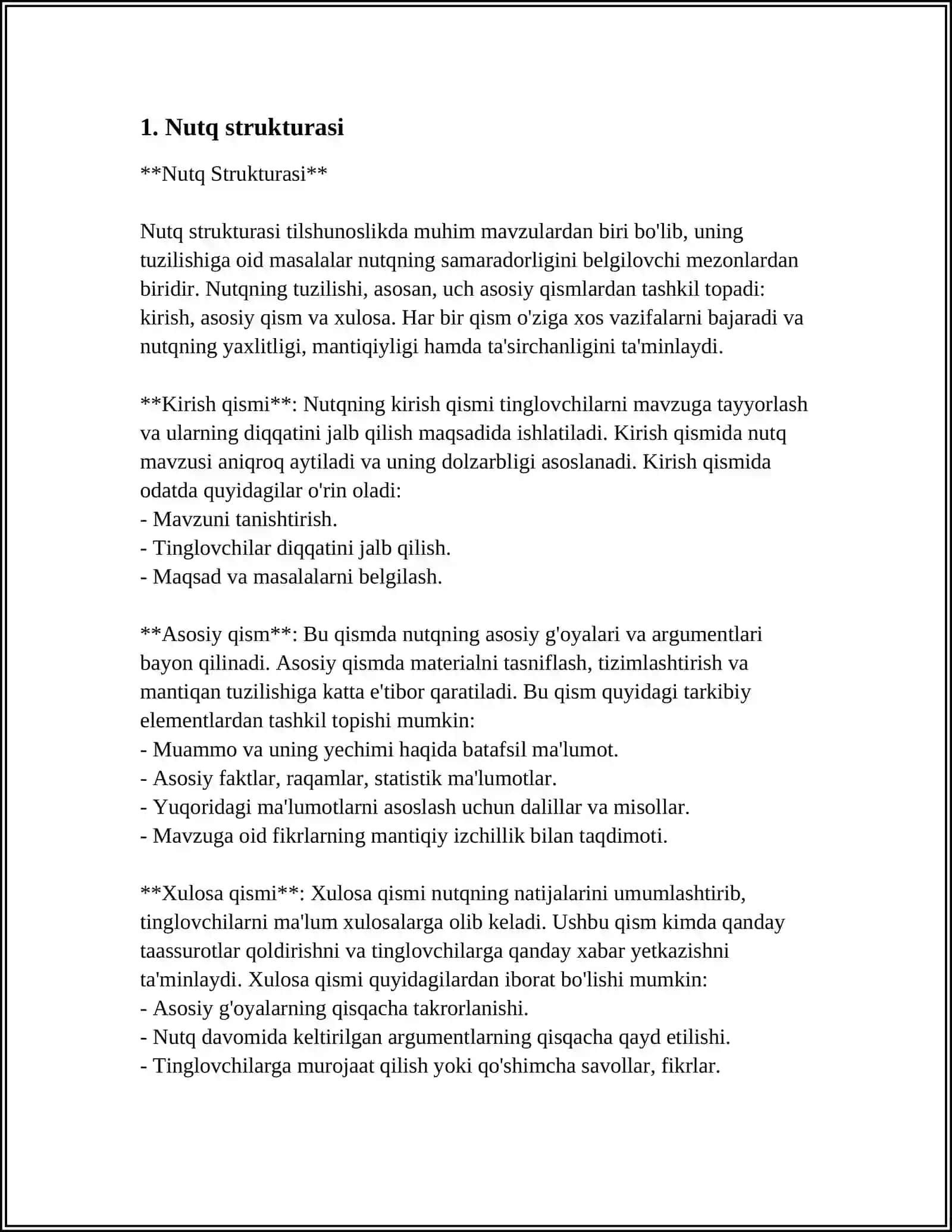 OMMA OLDIDAGI NUTQ VA UNING TA'SIRCHANLIGINI TA'MINLOVCHI OMILLAR 3
