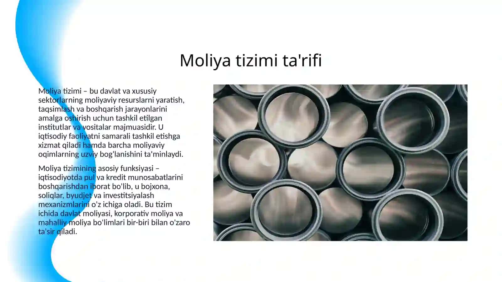 MOLIYA TIZIMI VA MOLIYAVIY SIYOSAT 3