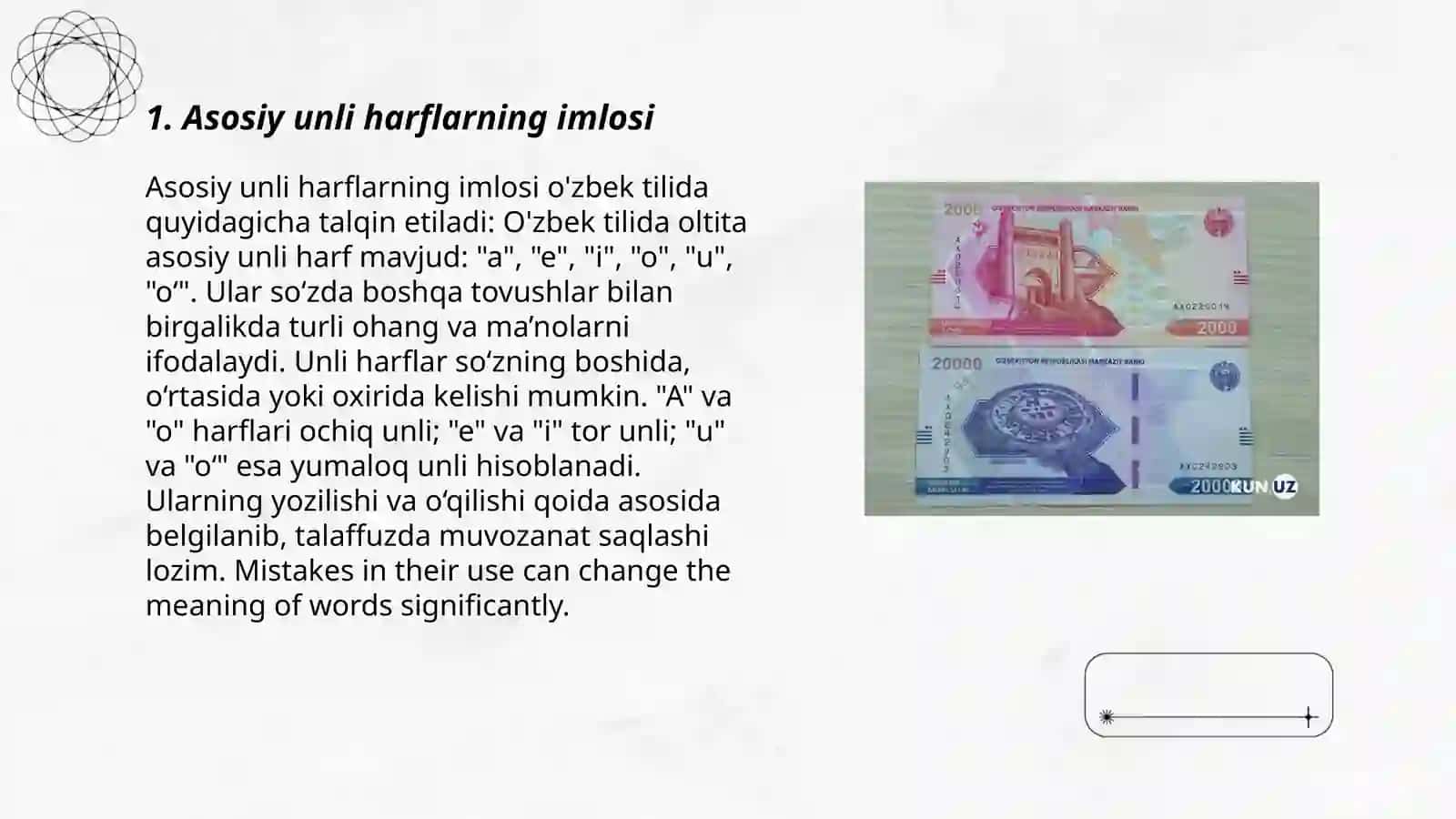 Ozbek tiling asosiy imlo qoidalari 3