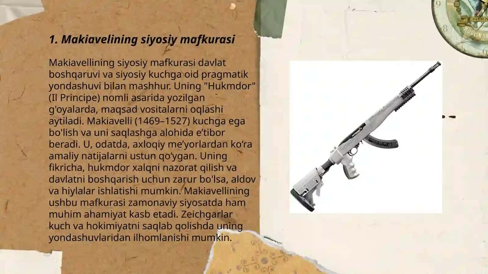 Makiavellining "Hukmdor" asari tahlili 3