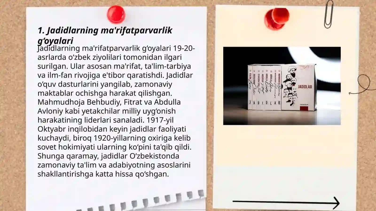 Jadidlarning ma'rifatparvarlik g‘oyalari 3