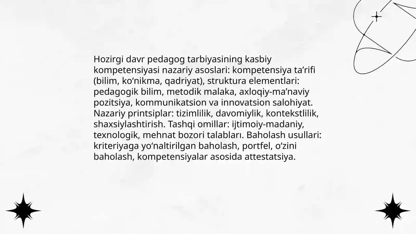 Hozirgi davr pedagog tarbiyacining kasbiy kompetensiyasi 3