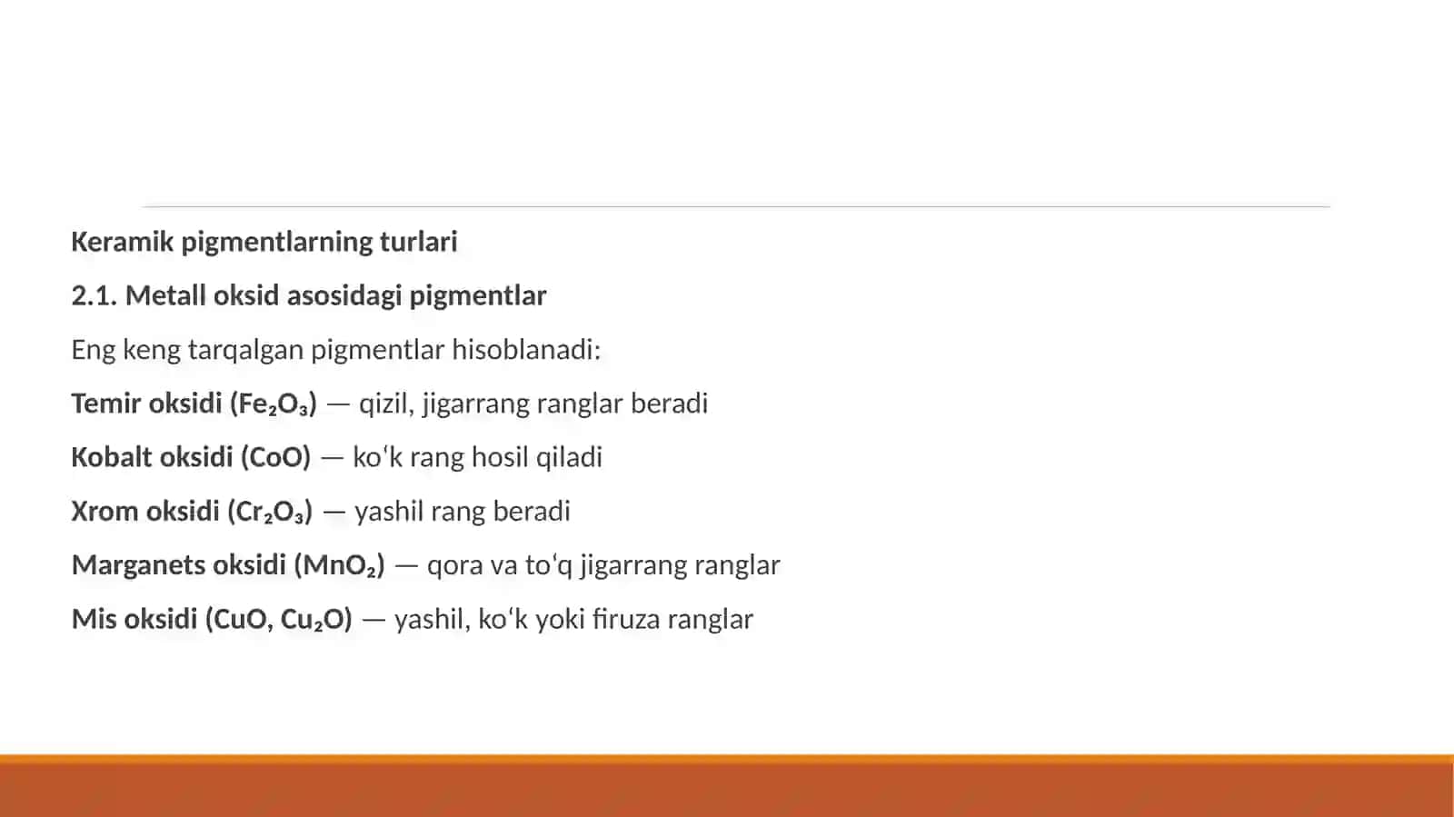 Keramik pigmentlar 3