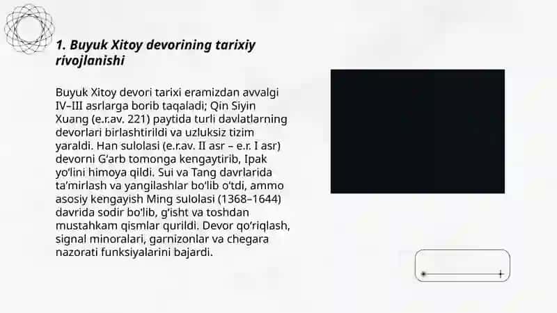 Buyuk Xitoy devori tarixi va arxitekturasi 3
