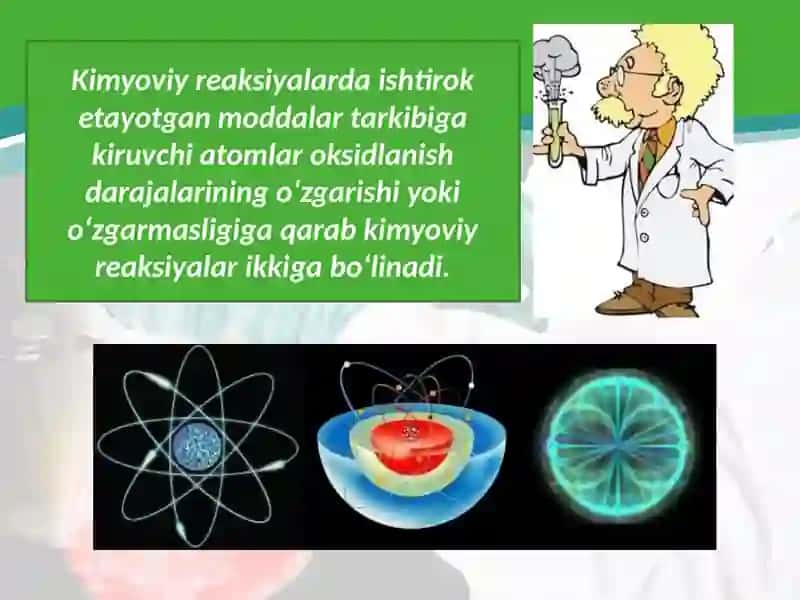 Oksidlanish-qaytarilish reaksiyalari 3