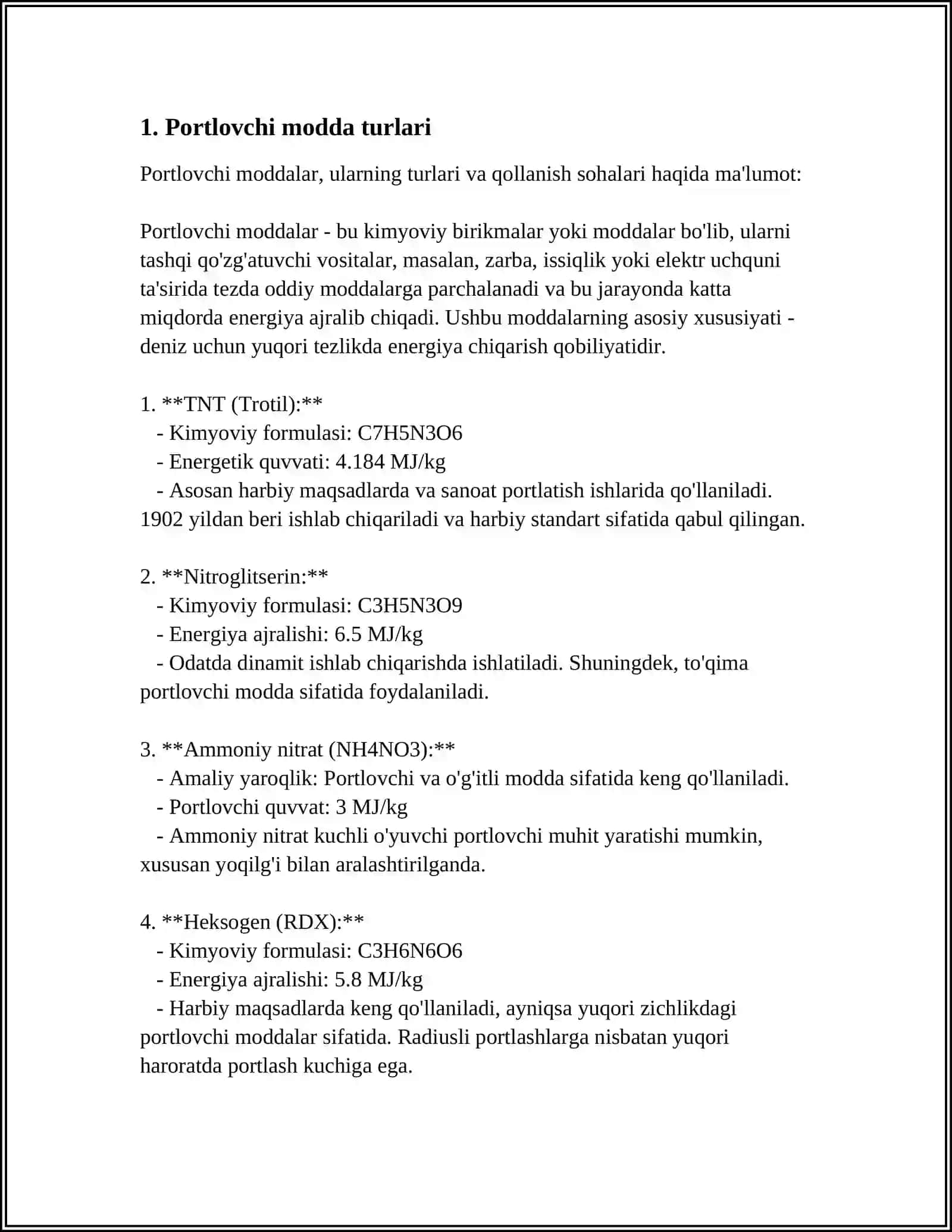 KOMPENSATSION ZABOYKA QULLANILGANDA PORTLOVCHI MODDA SKVAJINA ZARYADI KONSTRUKSIYASI PARAMETRLARINI HISOBLASH 3