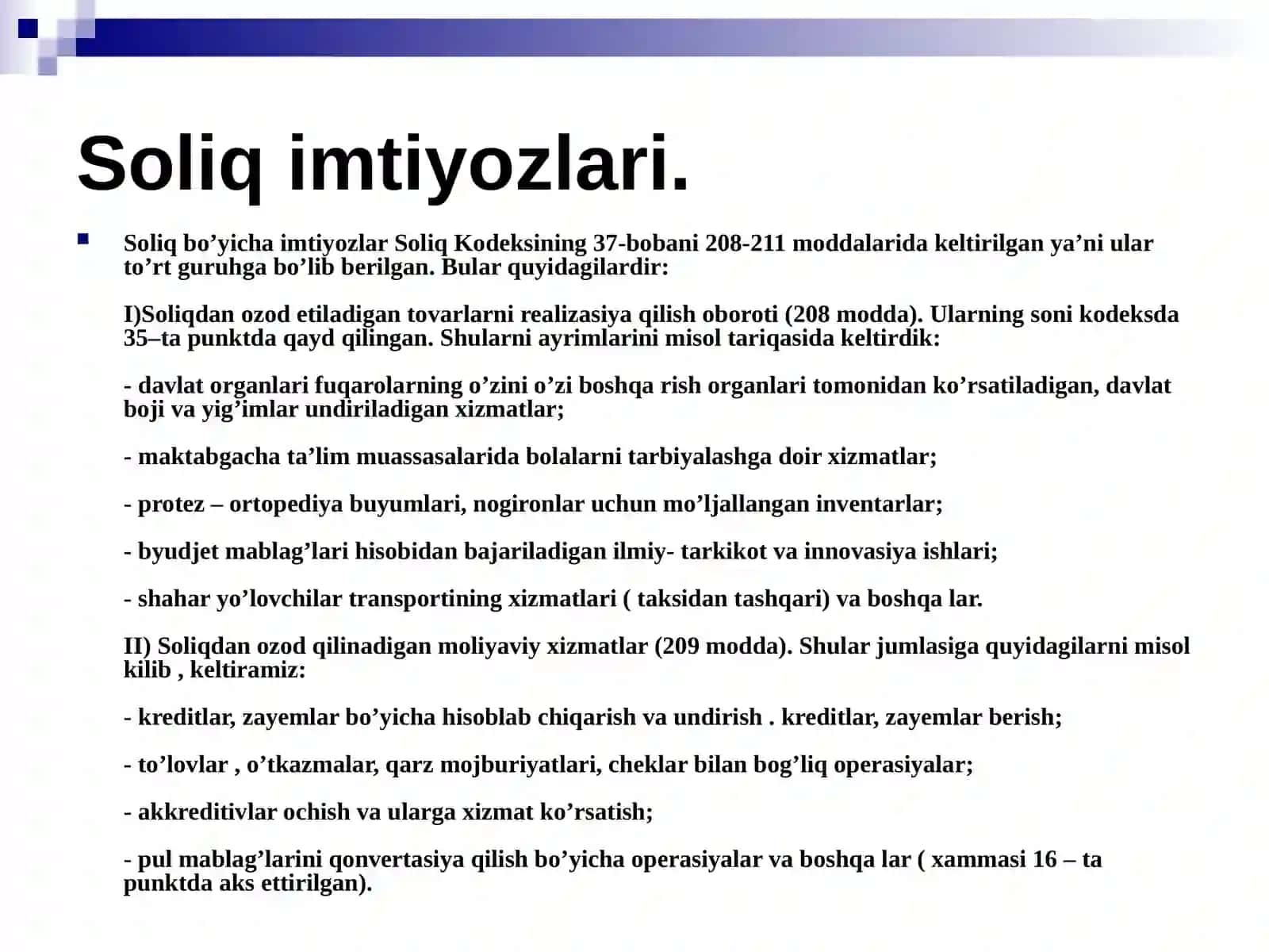 Import qilinadigantovarlar va xizmatlarga soliq, soliqni hisoblash va byudjetga to`lash tartibi 3