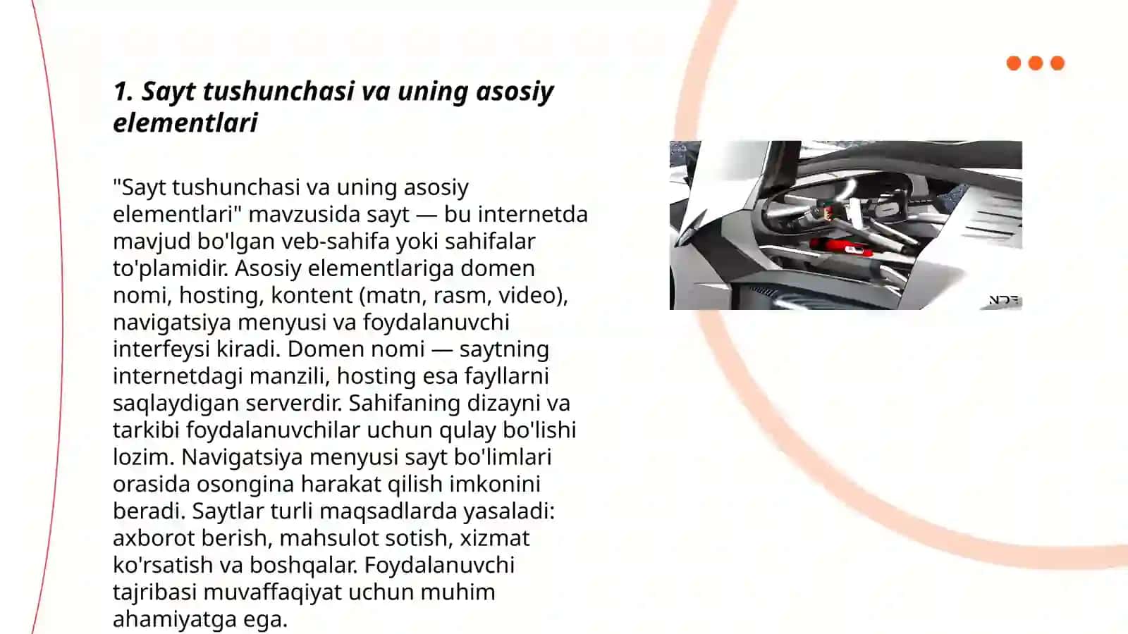 Sayt tushunchasi va uning asosiy elementlari 3