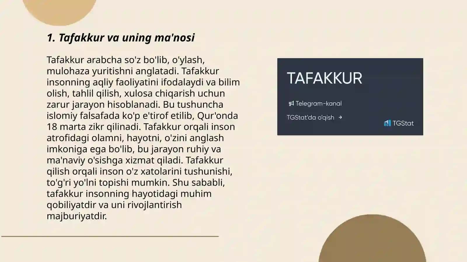 Tafakkur 3