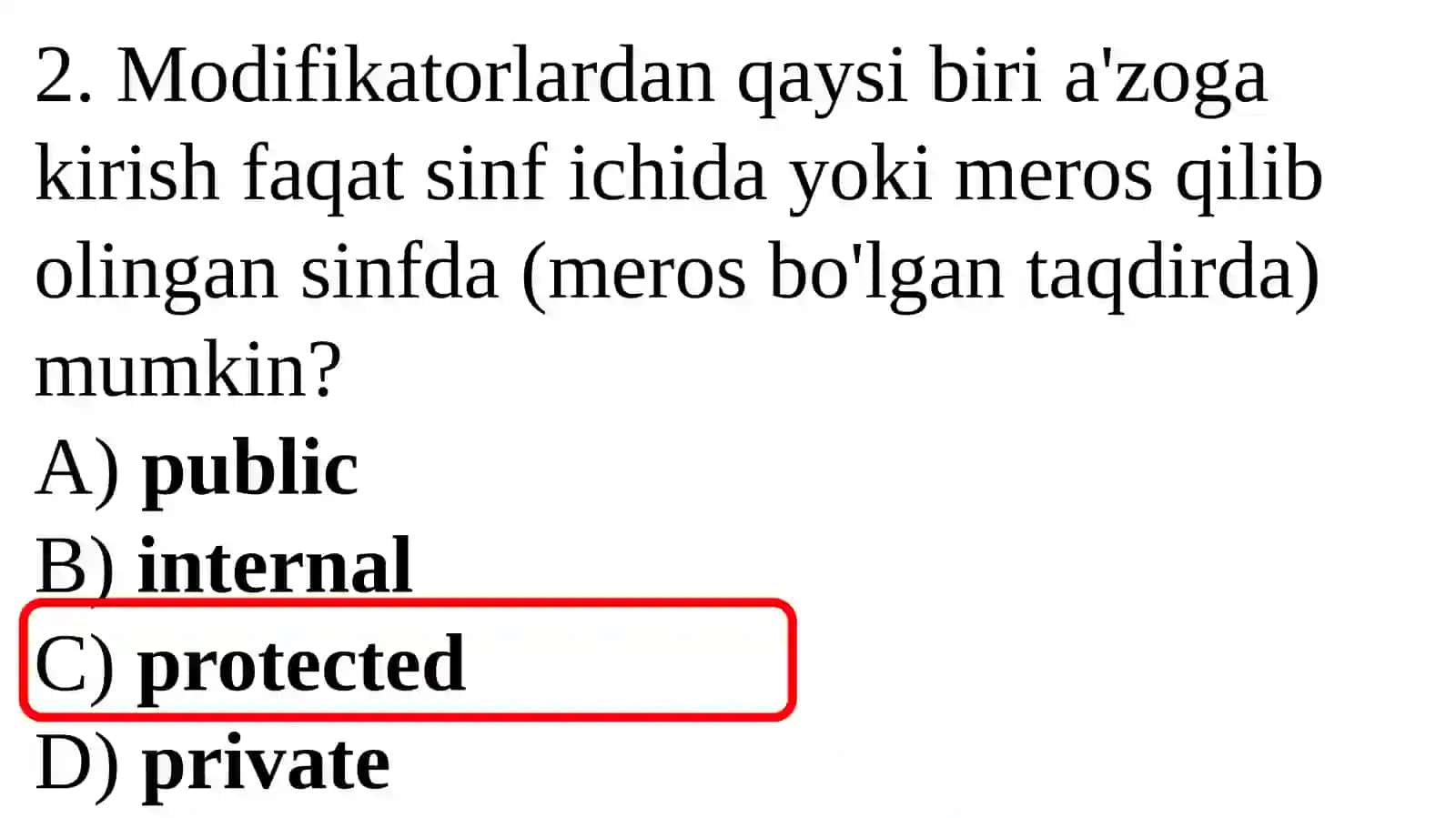 5-Ma`ruza:C# tilida Ob’yektga yo`naltirilgan dasturlash: Istisno holatlarni ishlash (6/8-soat)10-dars 3