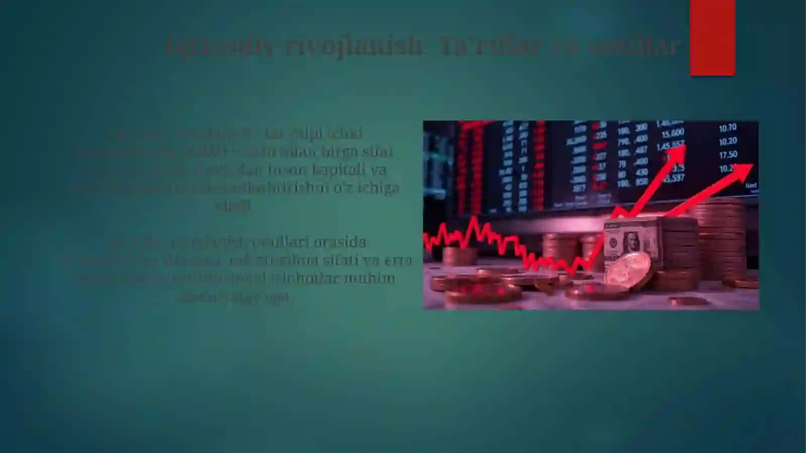 Iqtisodiy rivojlanish 3