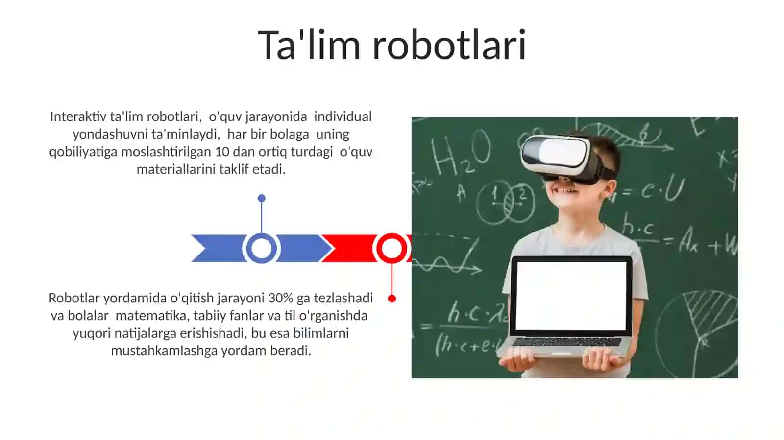 Interfaol ta'lim robotlari 3